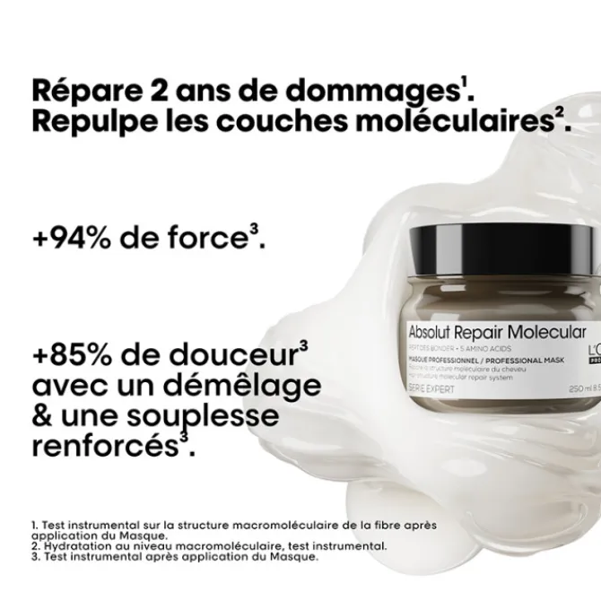 L'Oreal Professionnel Masques|Cheveux Secs / Abîmés / Cassants>Absolut Repair Molecular Masque