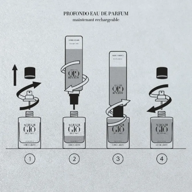 Giorgio Armani Parfums Rechargeables|Eau De Parfum>Acqua di Giò Profondo