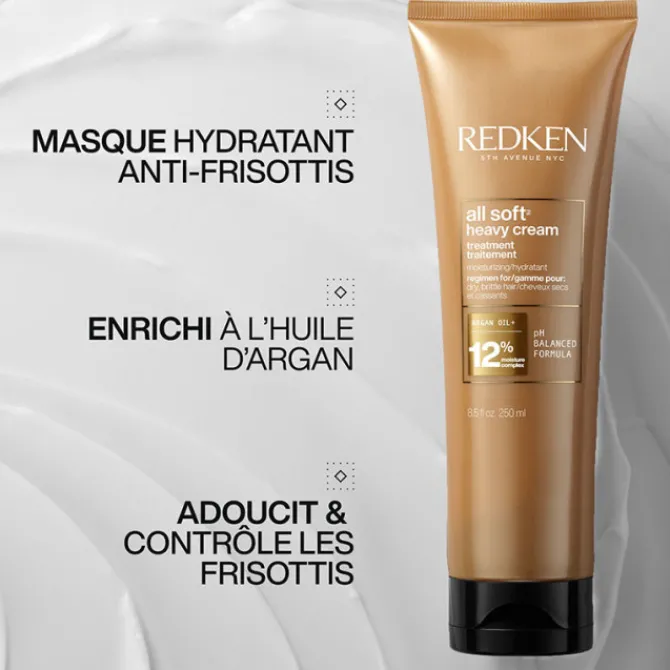 Redken Cheveux Secs / Abîmés / Cassants|Masques>All Soft