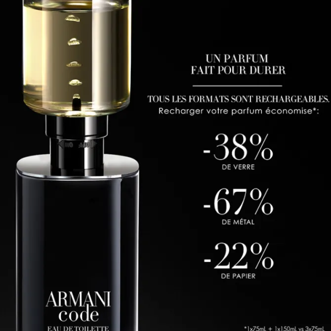 Giorgio Armani Parfums Rechargeables|Eau De Toilette>Armani Code