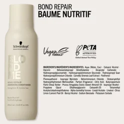 Schwarzkopf Cheveux Blonds / Décolorés / Gris / Blanc|Après-Shampooing|Baume Nutritif