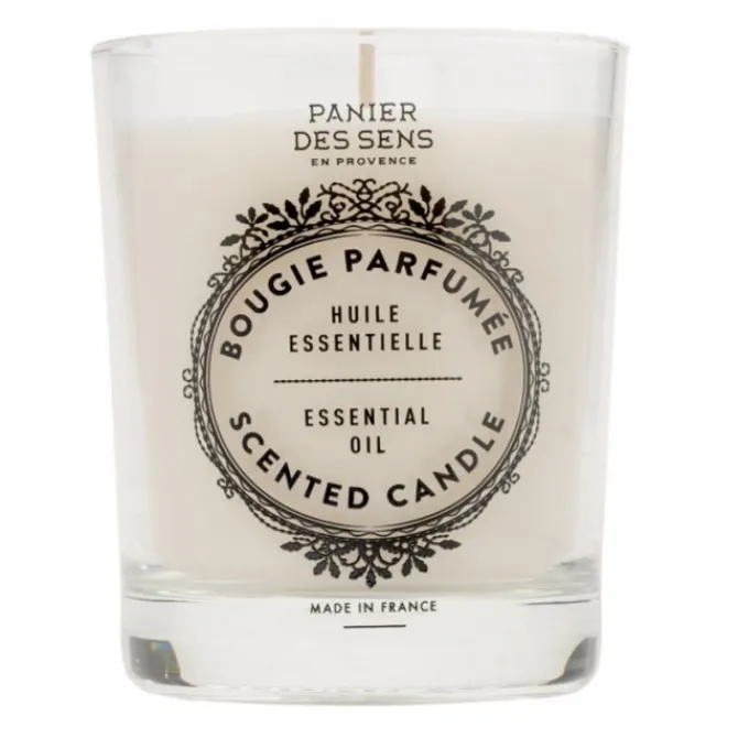 Panier des Sens Parfums Naturels|Parfums D'Intérieur>Bougie Parfumée Rose Restructurante