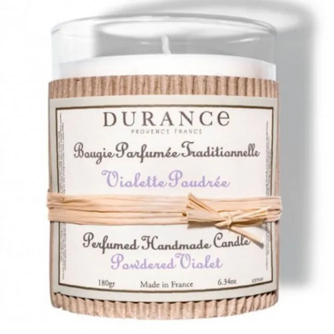 DURANCE Parfums D'Intérieur>Bougie Parfumée Violette Poudrée