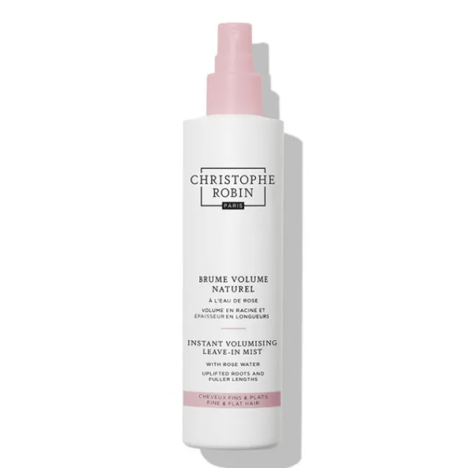 Christophe Robin Cheveux Fins / Sans Volume|Produits Coiffants|Brume Volumisante Instantanée à l'Eau de Rose