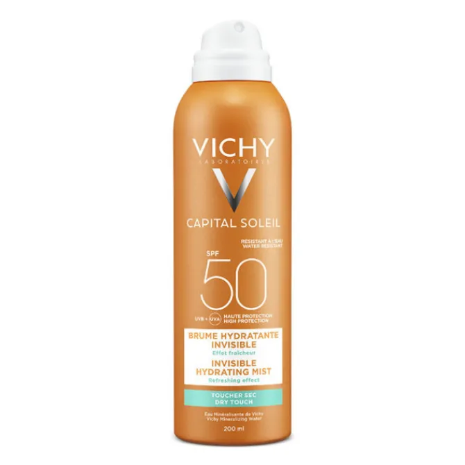 Vichy Soins Solaires|Protection Solaire Corps>Capital Soleil Brume hydratante invisible SPF50