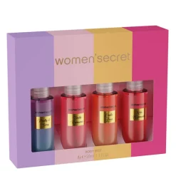 Women'Secret Brumes Parfumées|Parfums Petits Prix>Coffret 4 Mini Brumes Parfumées Color