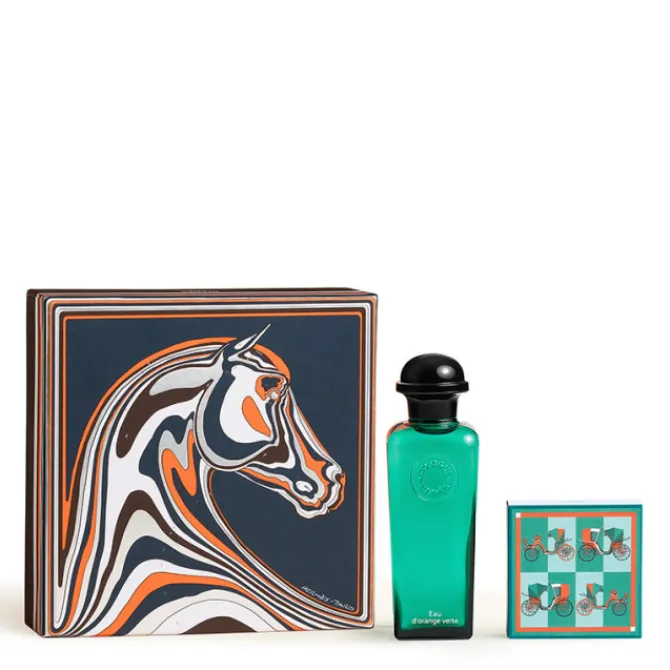 HERMES Coffrets Homme|Coffrets Femme>Coffret Eau d’Orange Verte