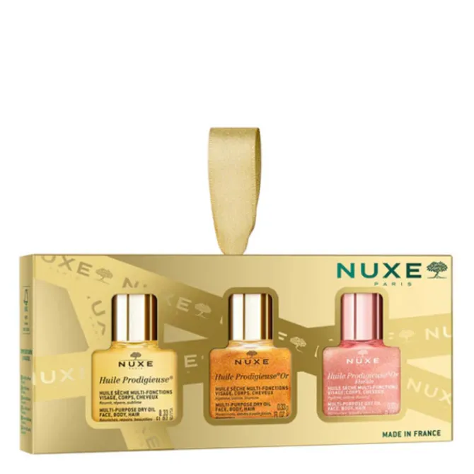 Nuxe Coffrets|Coffrets & Cadeaux>Coffret Noël Les 3 Prodigieux