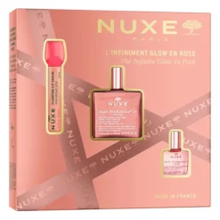 Nuxe Coffrets|Coffrets & Cadeaux>Coffret Noël L'Infiniment Glow en Rose