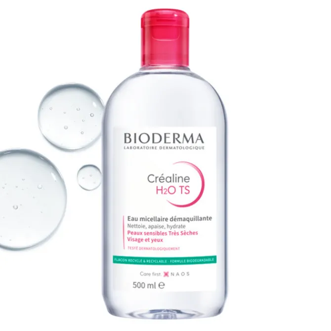Bioderma Démaquillants & Nettoyants|Démaquillant & Nettoyant>CRÉALINE H2O TS