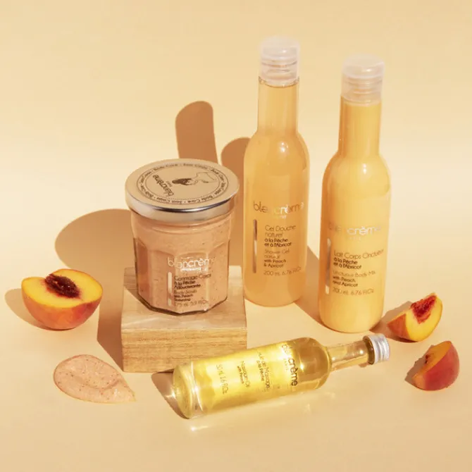 BLANCREME Soin Hydratant>Crème Corps Fondante Nacrée Pêche & Abricot