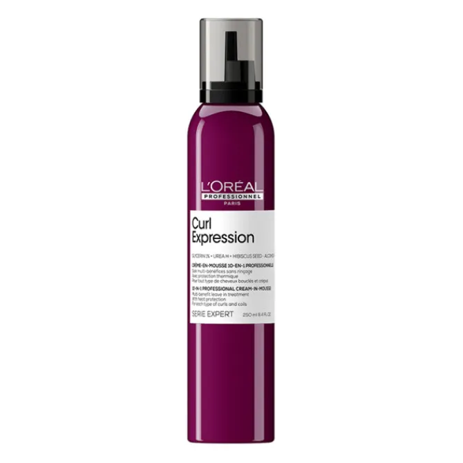 L'Oreal Professionnel Cheveux Bouclés / Ondulés / Frisés / Crépus|Produits Coiffants>Crème en Mousse 10-en-1 sans Rinçage