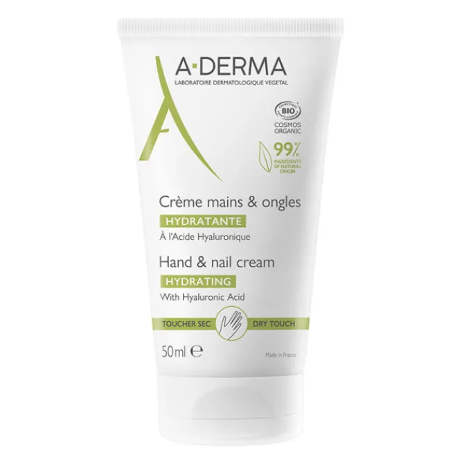 A-derma Soins Des Mains & Pieds>Crème Mains & Ongles Hydratante