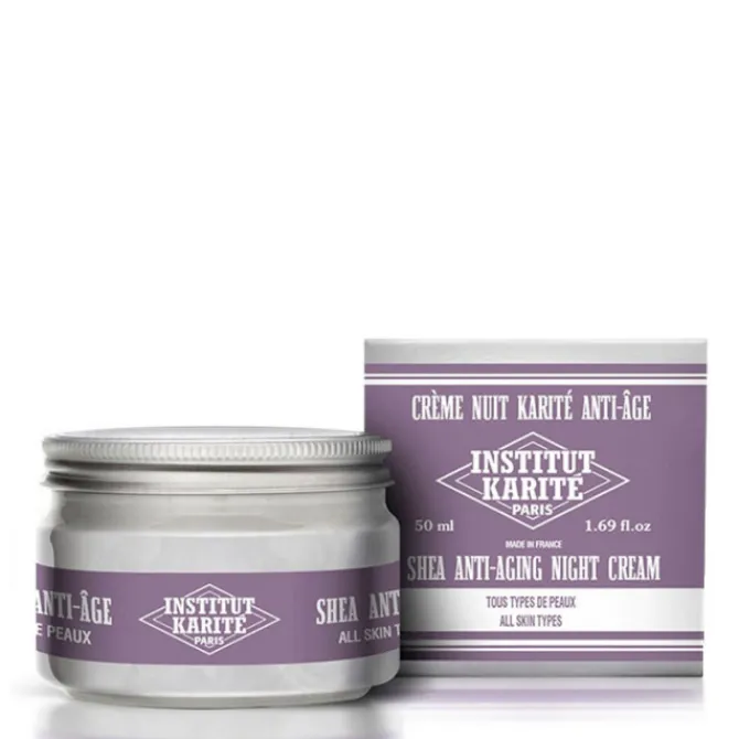 Institut Karite Crème De Nuit>Crème Nuit Karité Anti-Age Nuage de Coton