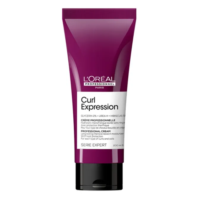 L'Oreal Professionnel Cheveux Bouclés / Ondulés / Frisés / Crépus|Après-Shampooing>Crème sans Rinçage Hydratation Intense Longue Durée