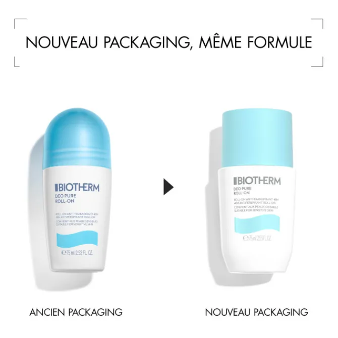 Biotherm Déodorants|Déodorant>Deo Pure Roll-on anti-transpirant