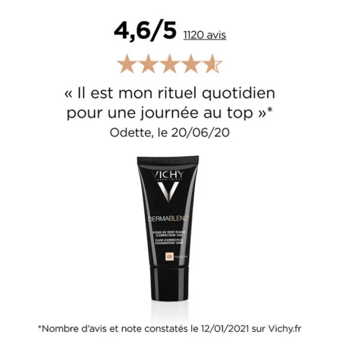 Vichy Teint|Fond De Teint Fluide>Dermablend Fond de Teint Fluide Correcteur