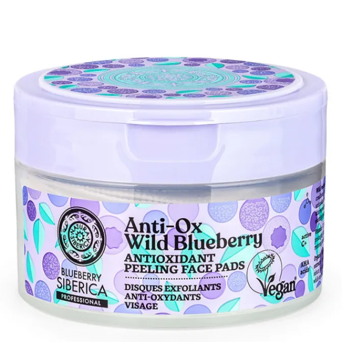 Natura Siberica Gommage & Peeling>Disques Exfoliants anti-Oxydants Visage