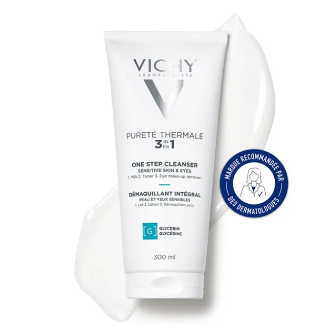 Vichy Démaquillants & Nettoyants|Démaquillant & Nettoyant>Démaquillant Intégral 3 en 1