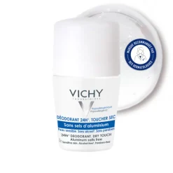 Vichy Déodorants|Déodorant>Déodorants Roll-On 24H Actif Anti-Odeur Toucher Sec