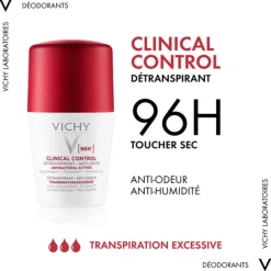 Vichy Déodorants|Déodorant>Détranspirant anti-odeur 96h