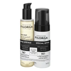 Filorga Démaquillant & Nettoyant>Duo Huile Démaquillante + Mousse Démaquillante SKIN-PREP
