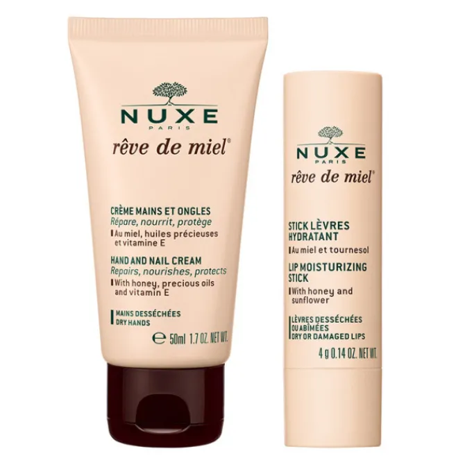 Nuxe Soins Des Mains & Pieds|Soins Yeux & Lèvres>Duo Rêve de Miel