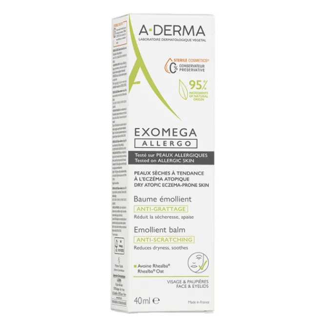 A-derma Soins Hydratants|Exomega Allergo - Baume