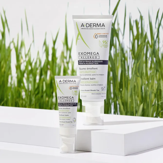 A-derma Soins Hydratants|Exomega Allergo - Baume
