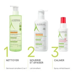 A-derma Soins Hydratants|Crèmes De Jour|Exomega Control - Lait Émollient