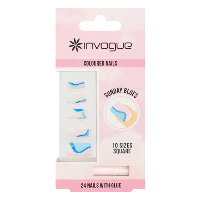 Invogue Accessoires|Faux-ongles Colorés