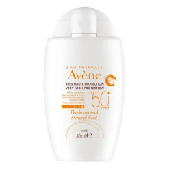 Avene Soins Solaires|Protection Solaire Visage>Fluide Minéral SPF50+