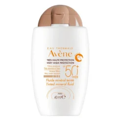 Avene Soins Solaires|Protection Solaire Visage>Fluide Minéral Teinté SPF 50+