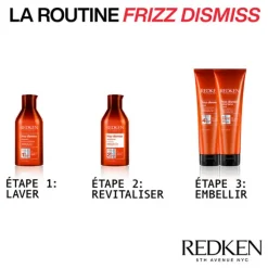 Redken Cheveux Normaux / Tous Types|Après-Shampooing|Frizz Dismiss