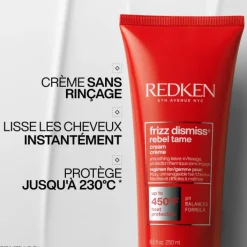 Redken Cheveux Normaux / Tous Types|Thermoprotecteur|Frizz Dismiss