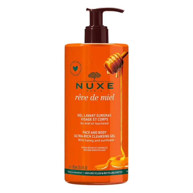 Nuxe Bain & Douche>Gel Lavant Surgras Visage et Corps