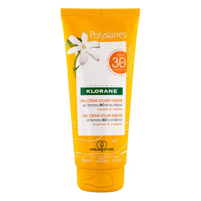 Klorane Soins Solaires|Protection Solaire Corps>Gel-Crème Solaire Sublime Haute Protection SPF30