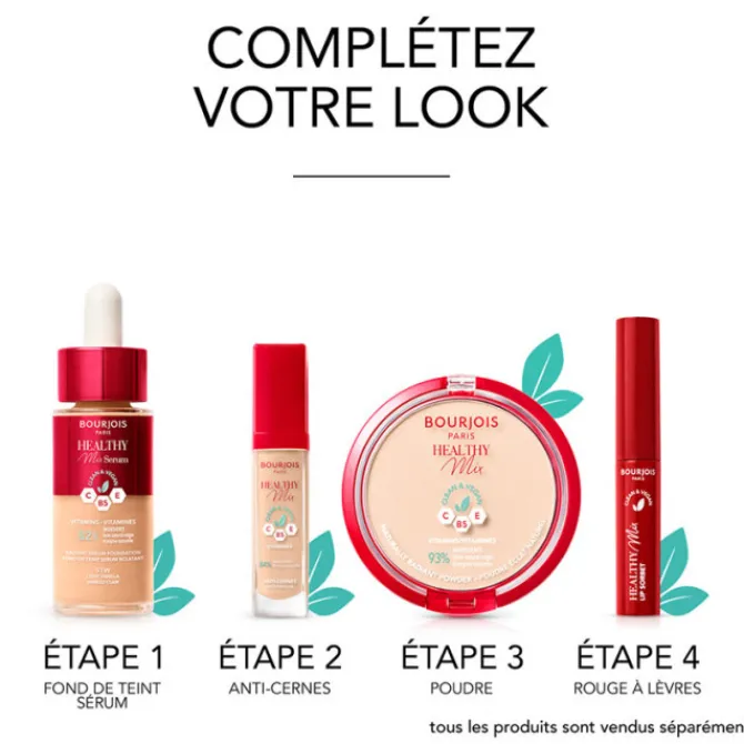Bourjois Fond De Teint Fluide>Healthy Mix