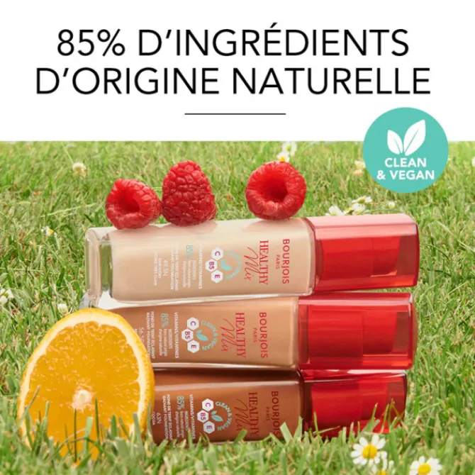 Bourjois Fond De Teint Fluide|Healthy Mix Clean