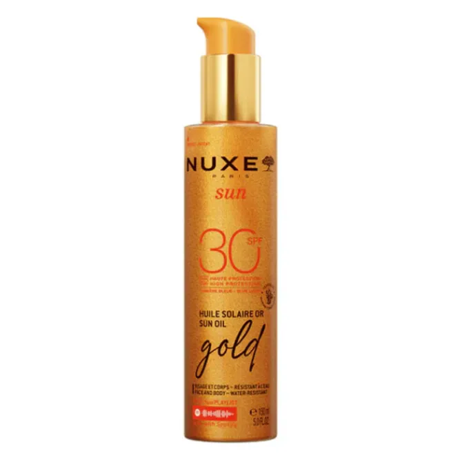 Nuxe Protection Solaire Corps|Protection Solaire Visage>Huile Solaire Or Haute Protection