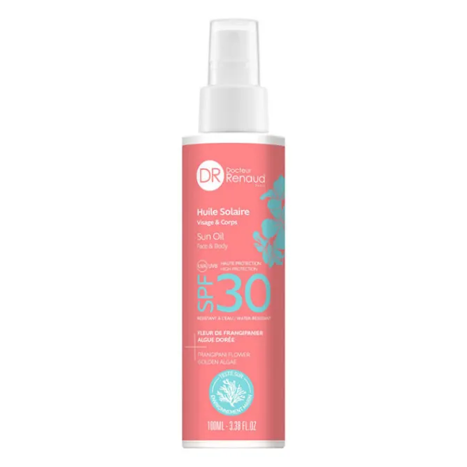 Docteur Renaud Protection Solaire Corps|Protection Solaire Visage>Huile Solaire SPF30