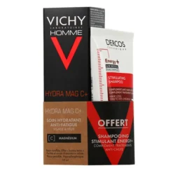 Vichy Soins Hommes>HydraMag C+ Soin hydratant anti-fatigue Visage + Yeux