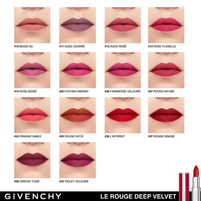 Givenchy Rouge À Lèvres>Le Rouge Deep Velvet