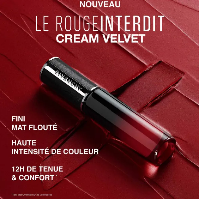 Givenchy Rouge À Lèvres Liquide|Rouge À Lèvres>Le Rouge Interdit Cream Velvet