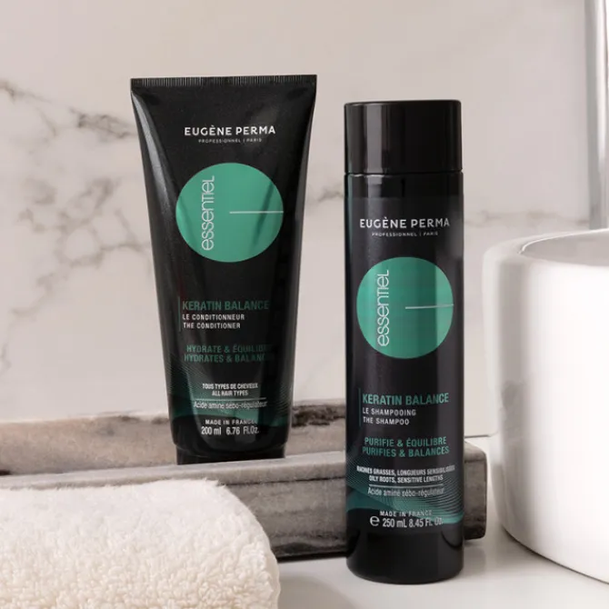 Eugene Perma Professionnel Cheveux Gras|Shampooing>Le Shampooing Keratin Balance