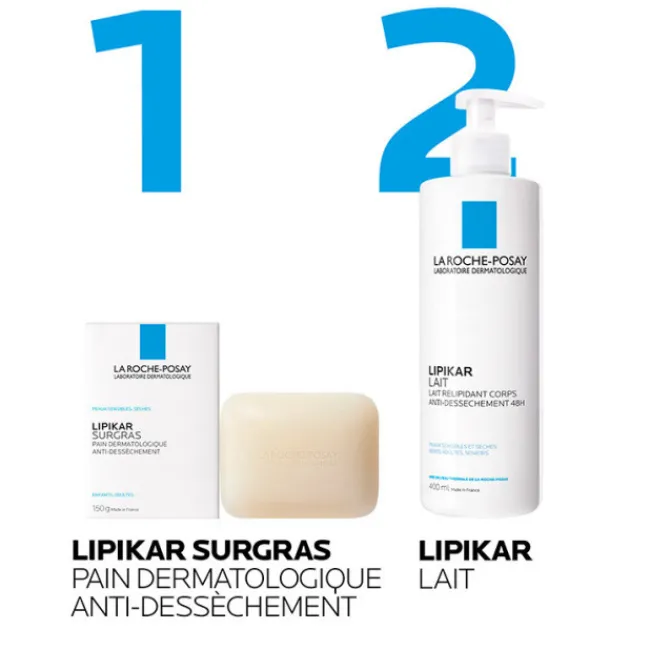La Roche Posay Savons Solides|Savon Solide>Lipikar Surgras