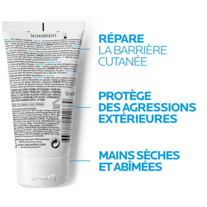La Roche Posay Soins Des Mains & Pieds|Soin Des Mains & Pieds>Lipikar Xerand