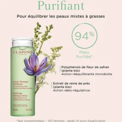 Clarins Lotion & Tonique>Lotion Tonique Purifiante