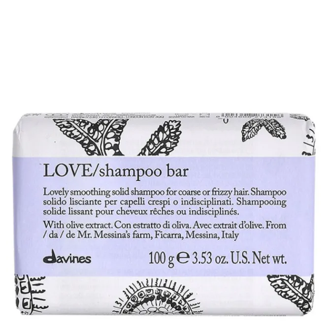 Davines Cheveux Bouclés / Ondulés / Frisés / Crépus|Shampooing Solide>Love Shampoo Bar