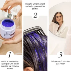 System Professional Cheveux Blonds / Décolorés / Gris / Blanc|Masques><noscript><img width=